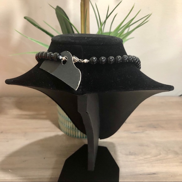 Black Statement Necklace - Picture 2 of 3